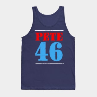 Mayor Pete Buttigieg could just become the 46th President in 2020. Distressed text version. Tank Top